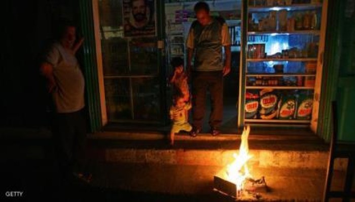 توقف تام لمحطة توليد الكهرباء بغزة