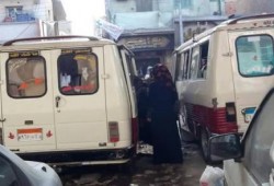 إضراب سائقي ميكروباص الزقازيق - الشوبك احتجاجا علي نقل الموقف