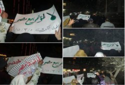 الغربية: مسيرة لثوار مدينة المحله الكبرى ضد حكم العسكر