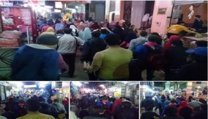 مسيرة ليلية حاشدة لاحرار شبرا الخيمة في ختام فعاليات اسبوع أنقذوا مصر الخميس