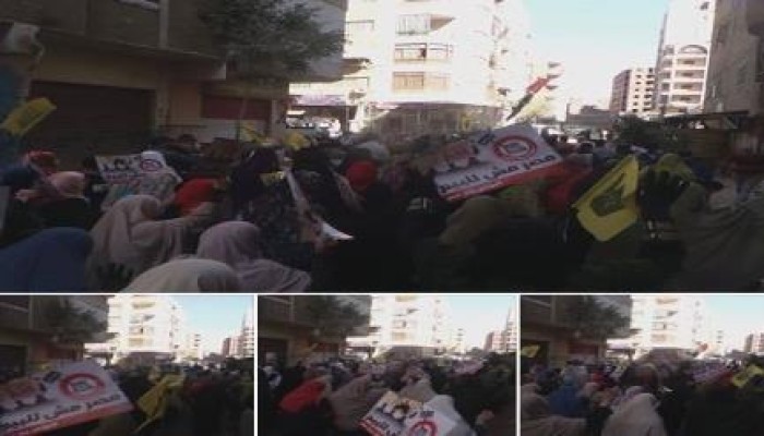 مسيرة صباحية لثوار المعادي ضمن فعاليات "مصر مش للبيع"