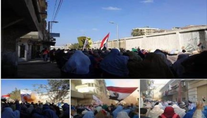 " مصر مش للبيع" ثوار كفر الدوار ينتفضون في مسيرة صباحيه تضامنا مع مليونية اليوم