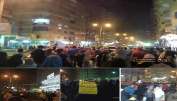 الجيزة: مسيرة ليلية بفيصل لرفض "مؤتمر بيع مصر "