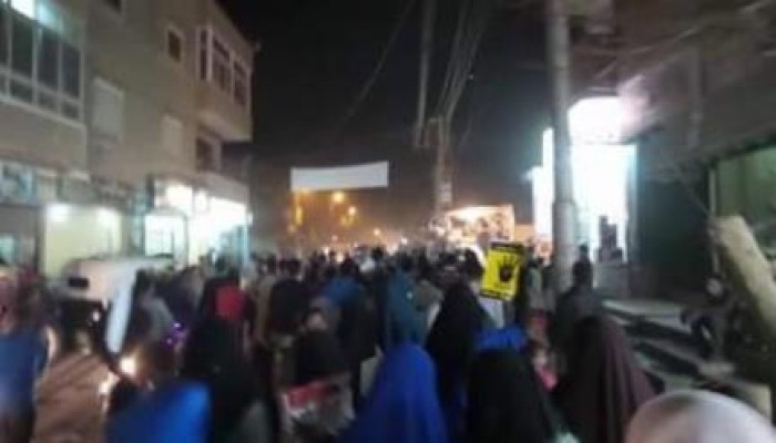 مسيرة حاشدة بأبشواى فى مستهل أسبوع"مصر مش للبيع"