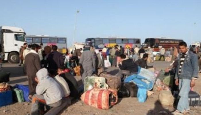 عائدون من ليبيا : "منك لله يا سيسى ضيعتنا"