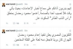 وائل قنديل: السكوت على إعدام محمود رمضان "عار"