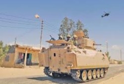 واللا العبري: وجود قوات السيسي في سيناء يحافظ علي أمن "إسرائيل"