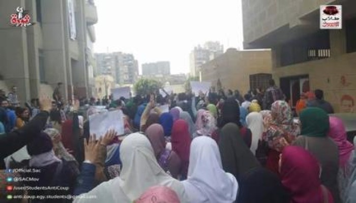 فيديو وصور.. طلاب القاهرة وبورسعيد والإسكندرية يواصلون حراكهم الثوري