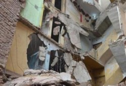 نحس الانقلاب: إصابة 5 في انهيار جزئي لعقار بالإسكندرية