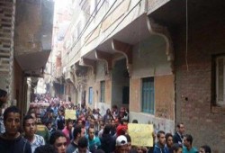 ناهيا : لا تنازل ولا سكوت حتى القصاص لمقتل السيد الشعراوى وجميع الثوار (صور)