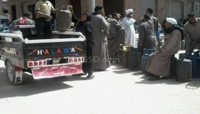 أزمة الغاز تعاود الظهور في المنوفية
