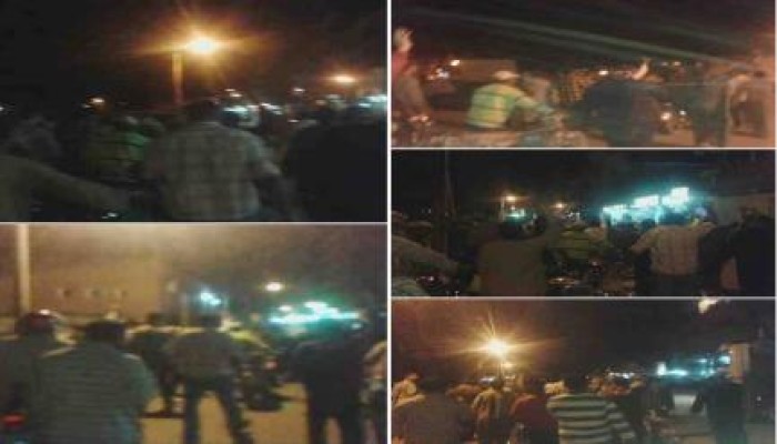 الاقصر: مسيرة مندده بمؤتمر بيع مصر