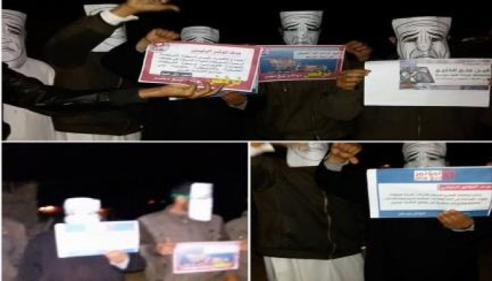 فراشة لضنك على الطريق الدولى العريش القنطرة