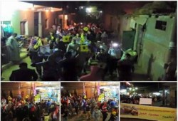 القليوبية: مسيرة حاشدة لاحرار مركز قليوب تنديدا بمؤتمر "بيع مصر"