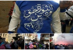 مسيرة حاشدة لثوار كفر الدوار ترفض مؤتمر "بيع مصر"