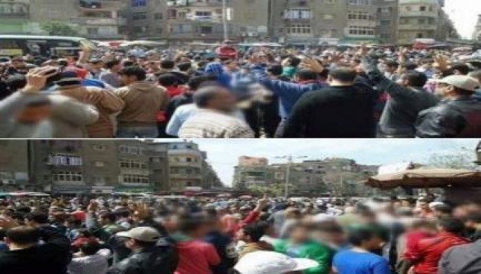 مسيرات حاشدة بالقليوبية رفضا لبيع مصر