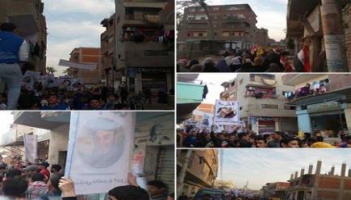 مسيرة حاشدة لثوار الشرقية رفضا لمؤتمر بيع مصر