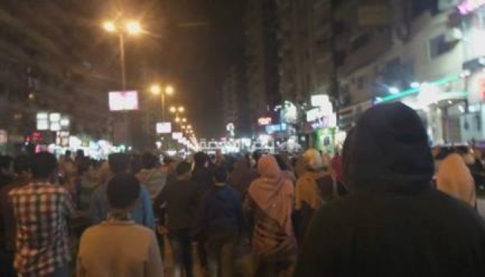 ثوار الهرم ينتفضون في مسيرة ضد "مؤتمر بيع مصر"