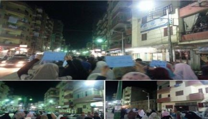 مسيرة ليلية بأسيوط ضمن فعاليات "مصر مش للبيع"