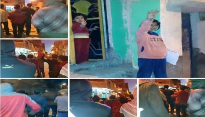 شمال سيناء: مسيرة ليلية لثوار مدينة العريش ضد حكم العسكر