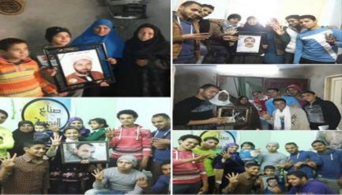 " صناع البسمة " ترسم البسمة على وجوة أسر شهداء ومعتقلى الفيوم