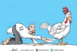 كاريكاتير : "علشان خاطر ربنا"