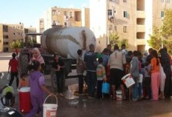 إستياء أهالي "إيتاي البارود" بسبب انقطاع المياه