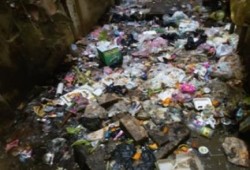 فى عهد الانقلاب: امتلاء شوارع المحمودية بالبحيرة بالقمامة