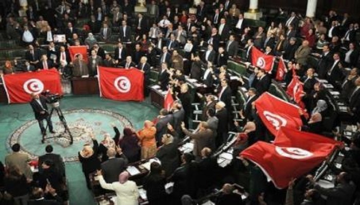 تبادل إطلاق نار داخل مبنى البرلمان التونسي
