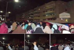 المنوفية: مسيرة ليلية حاشدة بالسادات تهتف ضد بيع مصر