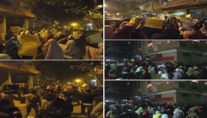 مسيرة ليلية بالمعادي رفضا للعسكر رغم القبضة الأمنية