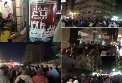 رغم القمع الأمني: مسيرة ليلية في أهم شوارع طنطا للمطالبة برحيل العسكر