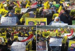 مسيرة حاشدة  لأحرار فاقوس‬ بمحافظة ‫الشرقية‬ (صور)