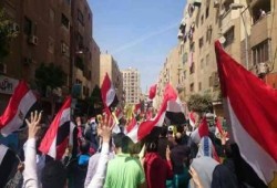 بالصور .. مسيرة حاشدة لثوار مدينة نصر في جمعة "حيوا أم الشهيد"