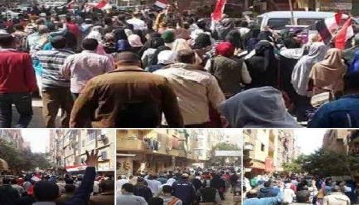 بالصور .. مسيرة ضخمة لأحرار عين شمس في جمعة "حيوا أم الشهيد"