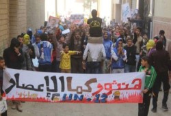 «أبوحماد» تهتف: يا داخلية الانقلاب.. الحرية للشباب