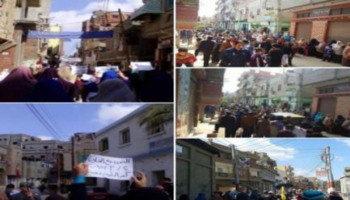 ثوار دمياط يدشنون إسبوع الثورة مع الغلابة بـ 6  فعاليات متنوعة