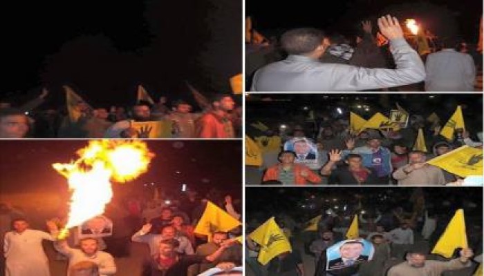 كفر الشيخ: مسيرة ليلية حاشدة في إطار فعاليات الثورة