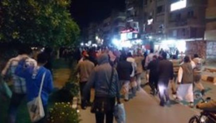 الشرقية: مسيرة ليلية تجوب شوارع مدينة العاشر من رمضان