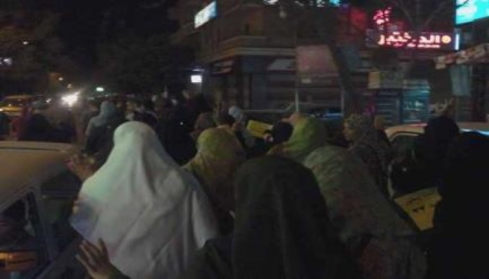 مسيرة ليلية مناهضة لحكم العسكر بحلوان