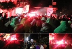 البحيرة: مسيره ليليه لثوار كفر الدوار تضامناً مع إضراب معتقلي "سلخانة الأبعاديه"