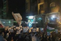 مسيرة ليلية حاشدة بـ ناهيا للمطالبة بالإفراج عن المعتقلين