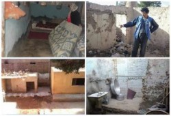 بالصور.. فشل الانقلاب وراء انهيار البنية التحتية بقرى أسوان