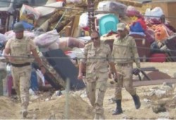 إزالة 15 منزلًا بالمرحلة الثالثة من التهجيرالقسري في سيناء