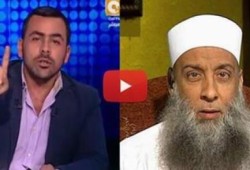 بالفيديو:الانقلابي السافل "يوسف الحسيني" يسب الشيخ "الحويني"..لا مكان له إلا "مباول"السجون