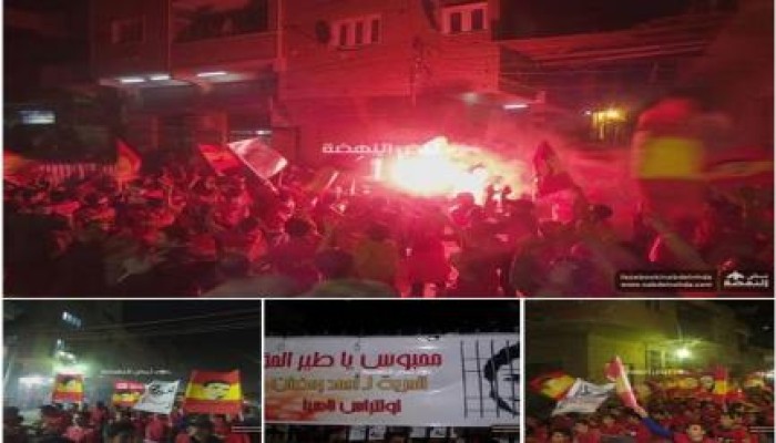 الجيزة: مسيرة ليلية لثوار ناهيا ضد حكم العسكر