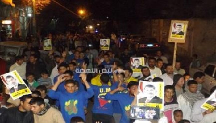 الجيزة: منشية رضوان تثور ليلا بمسيرة رافضة لحكم العسكر