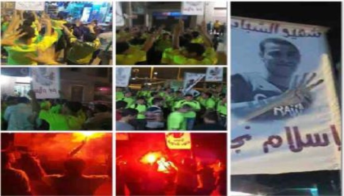 ثوار الصف يتحدون حكومة الانقلاب بمسيرة ليلية حاشدة