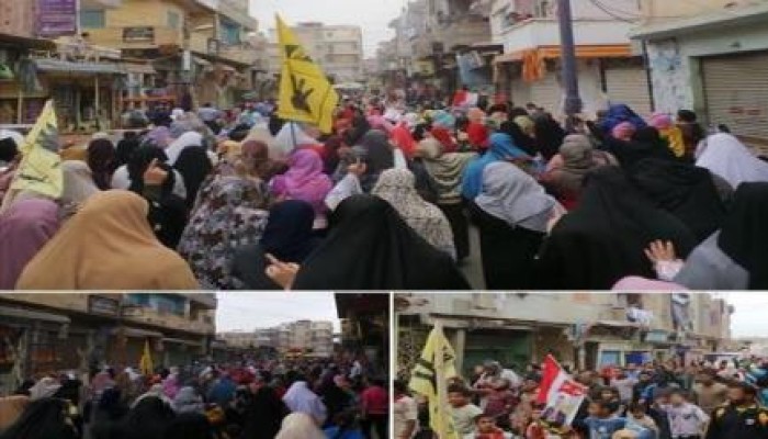 ثوار حوش عيسى يدعمون إضراب معتقلي "سلخانة الابعادية"