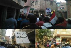 مسيرة حاشدة لثوار البصارطة بدمياط فى تدشين فعاليات إسبوع "مصر فى خطر"